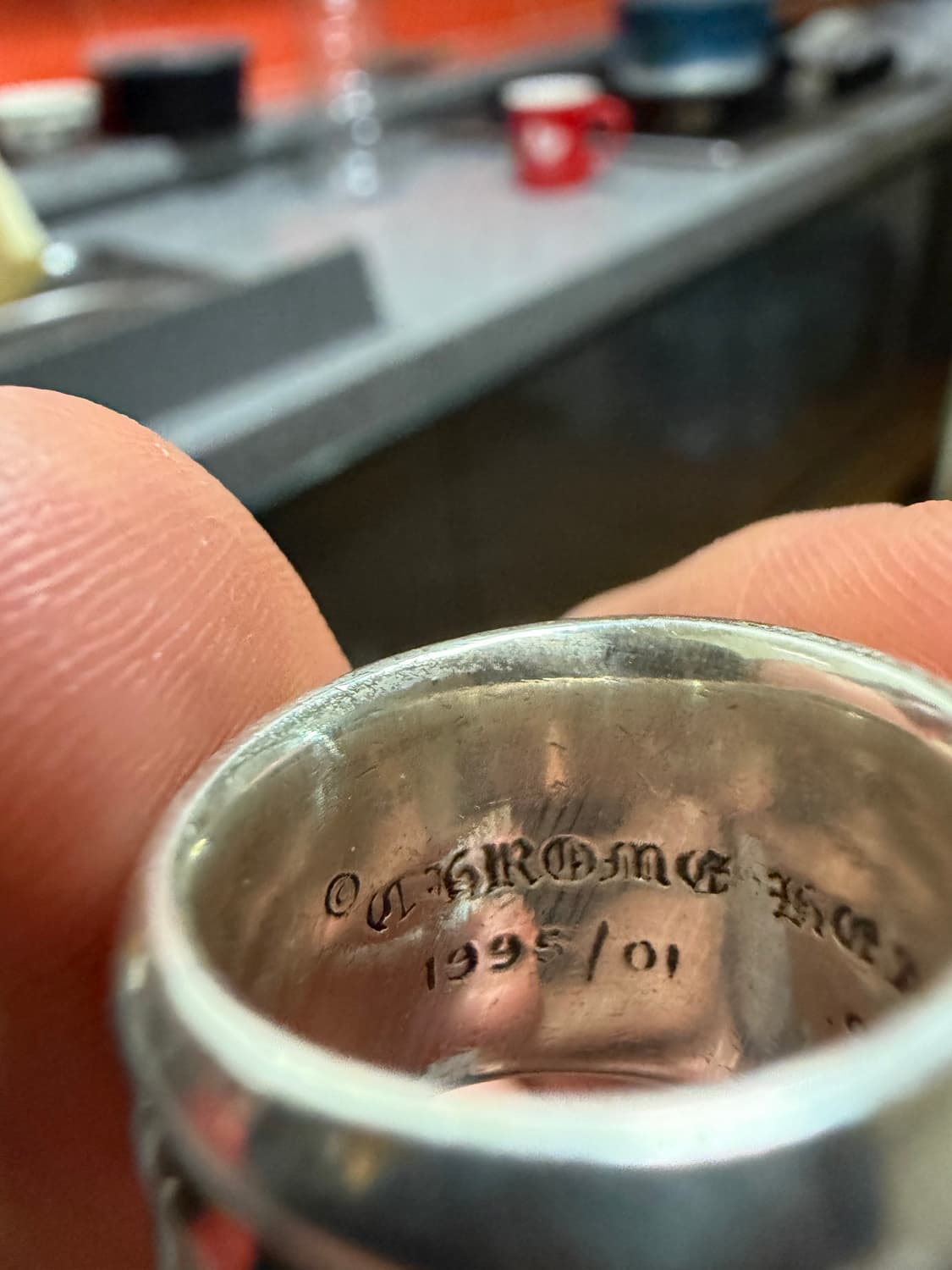 크롬하츠 하트대거링 us5정도 국내9호 판매 상품이미지1