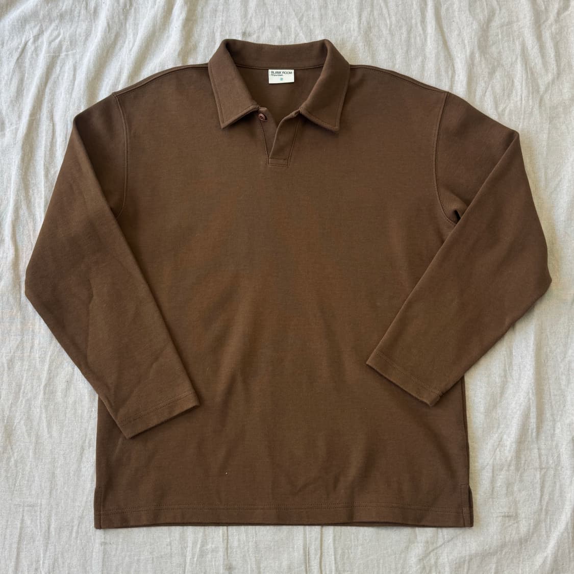 블랭크룸 브라운 카라 슬리브 2 상품이미지1