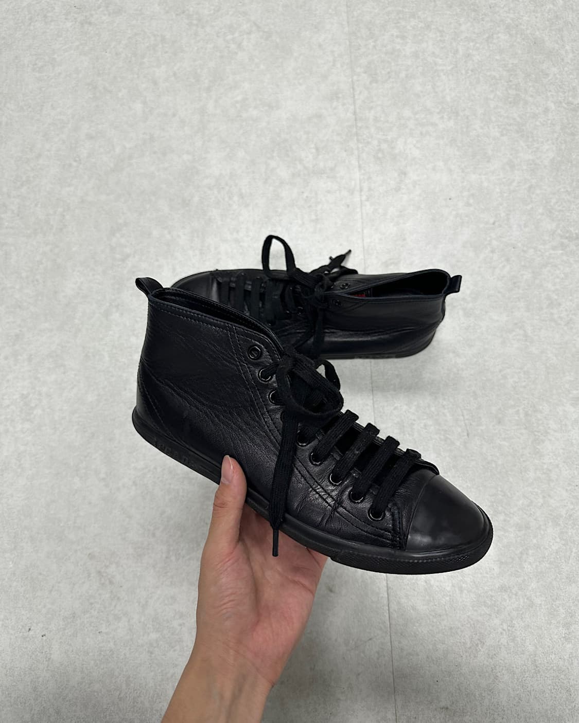 프라다 레더 하이탑  상품이미지7