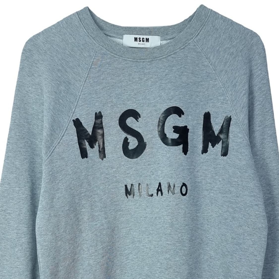 [엠에스지엠] 빅로고 프린팅 오버핏 맨투맨 그레이 P01390 상품이미지4