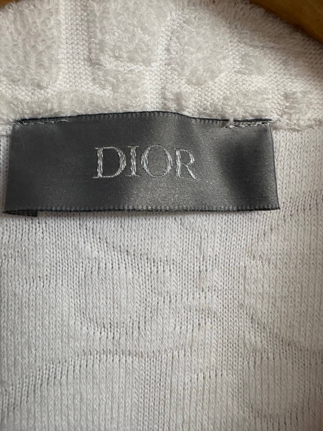 [L] 디올 오블리크 테리 폴로 카라 반팔 상품이미지2