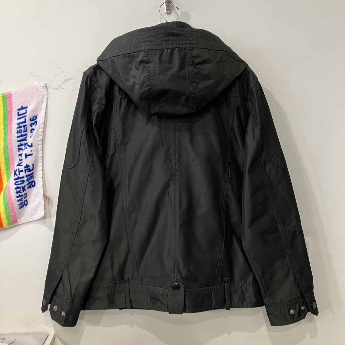 40 에비수 디테일 바이커 자켓 상품이미지2