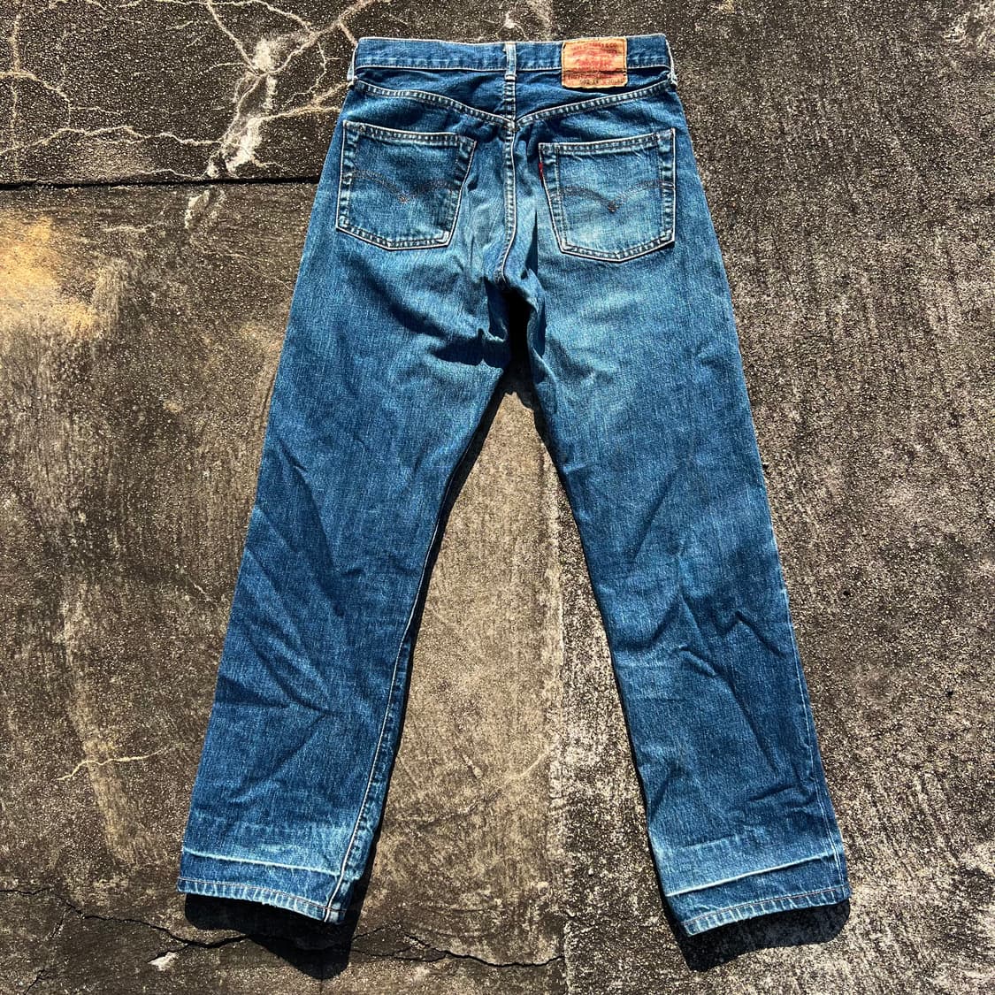 90’s 리바이스 빅E 502xx 셀비지 데님 팬츠 상품이미지7