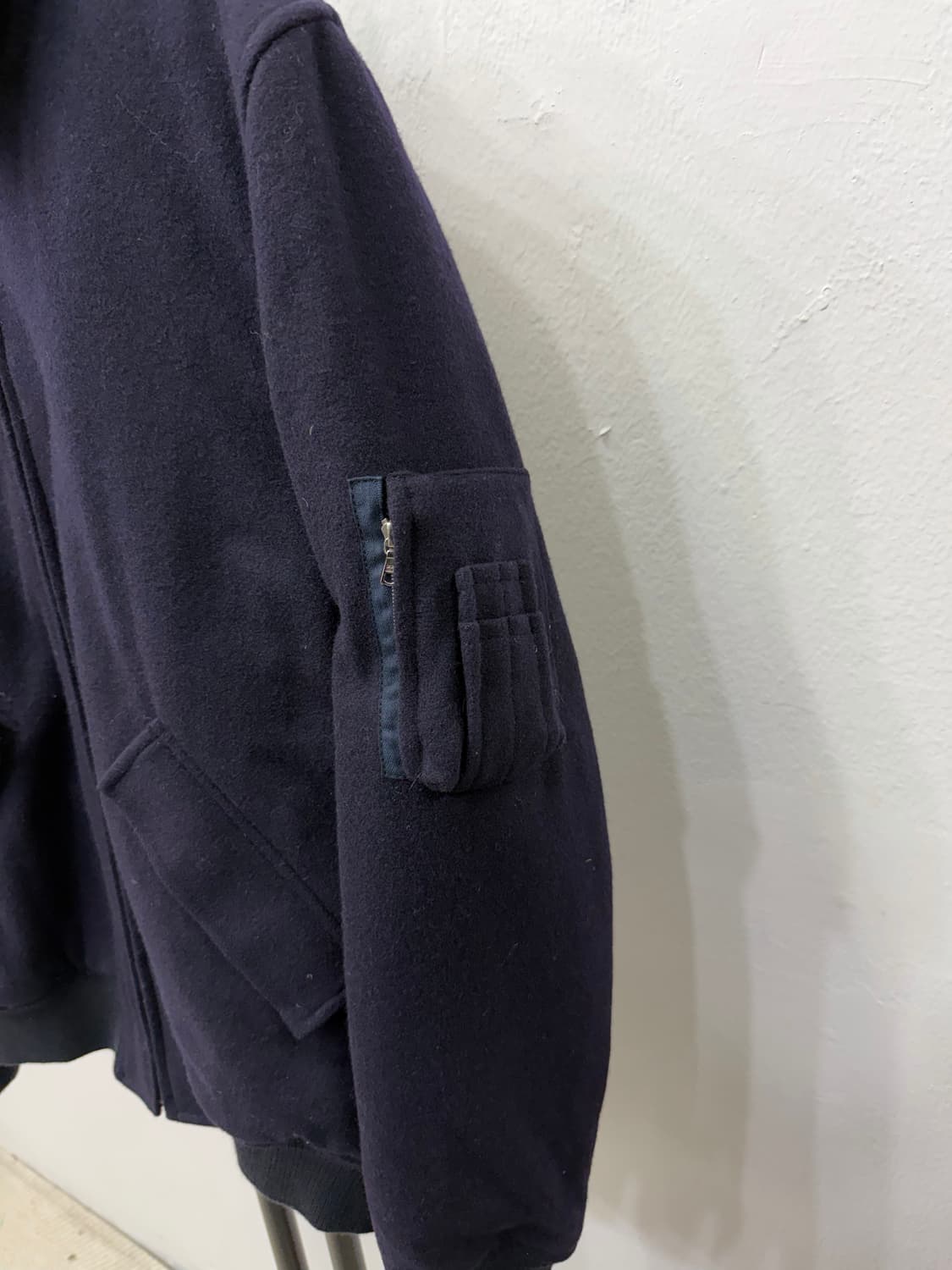 매장판정품) APC 아페쎄 남성 항공점퍼 블루종 자켓 S 상품이미지4