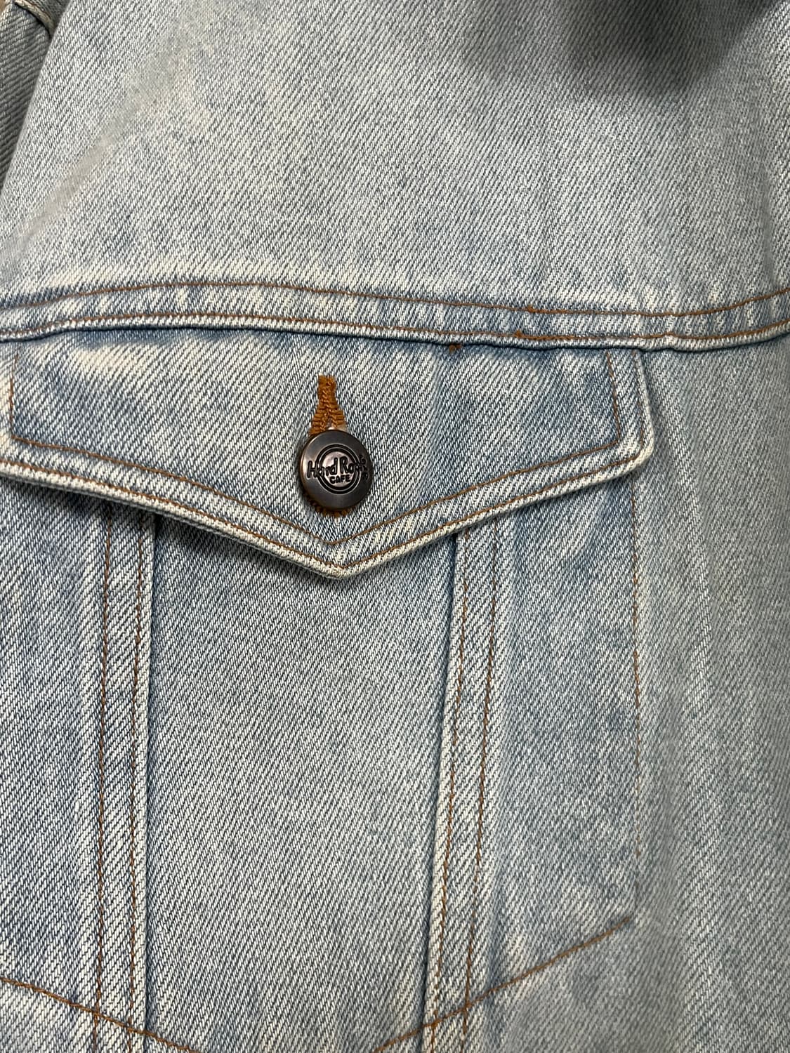 90s HARD ROCK CAFE DENIM JACKET 상품이미지10
