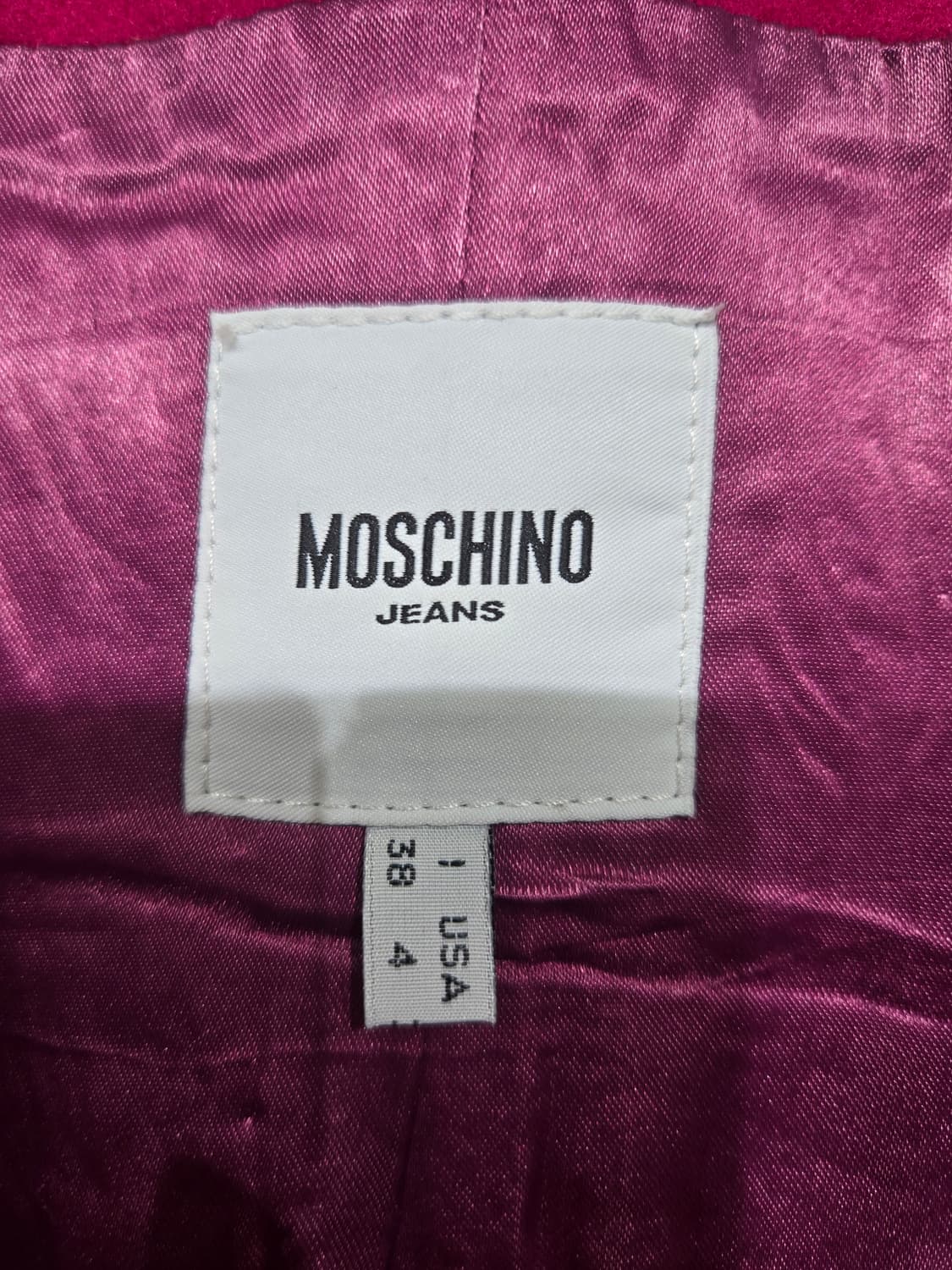 모스키노 플레어 롱 코트 상품이미지5