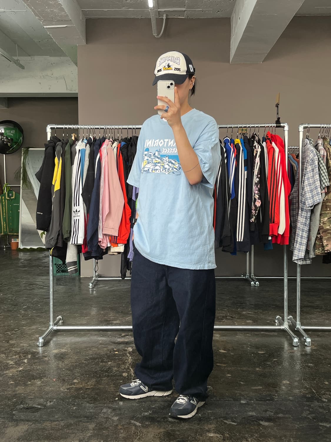 빈티지 프린팅 반팔 티셔츠 상품이미지3