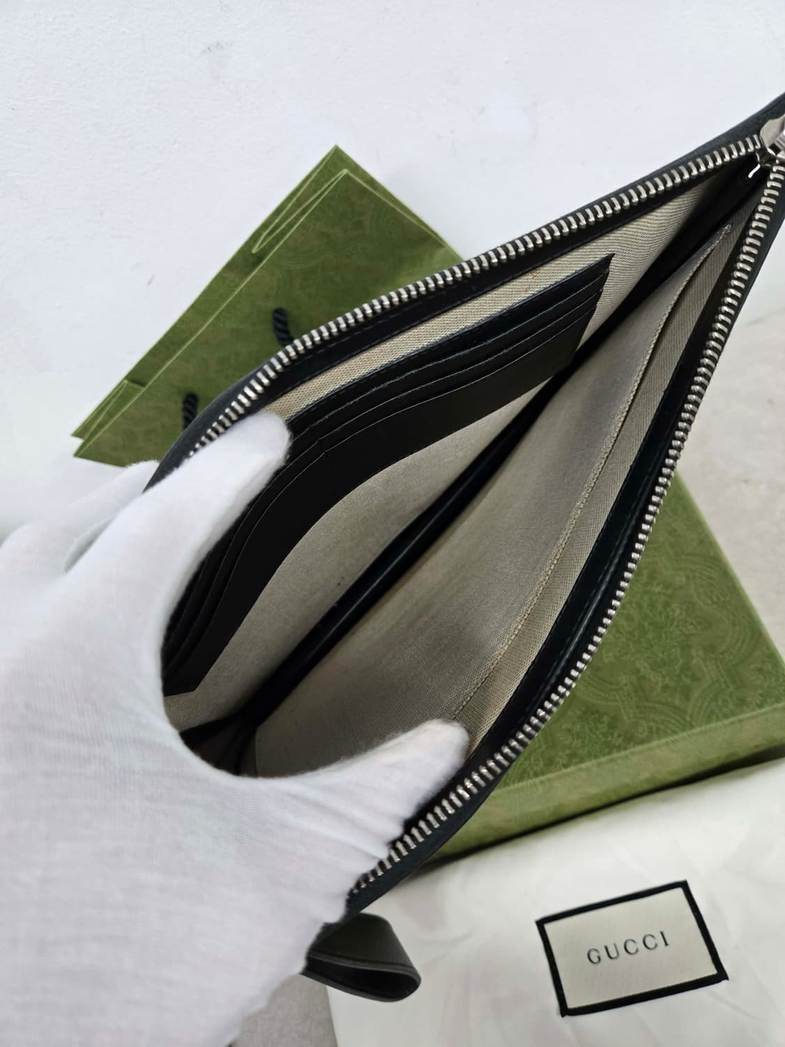 [보증서 정품] 구찌 점핑타이거 보야주 클러치백 상품이미지2