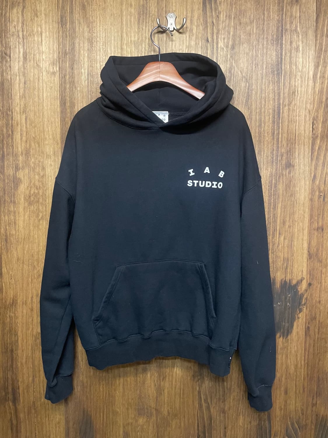 IAB STUDIO Basic logo hoodie 상품이미지3