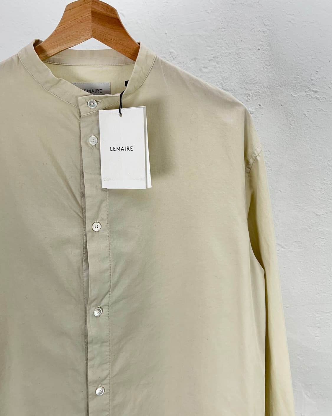 르메르 21ss 컨버터블 넥라인 오버사이즈 셋업 상품이미지5