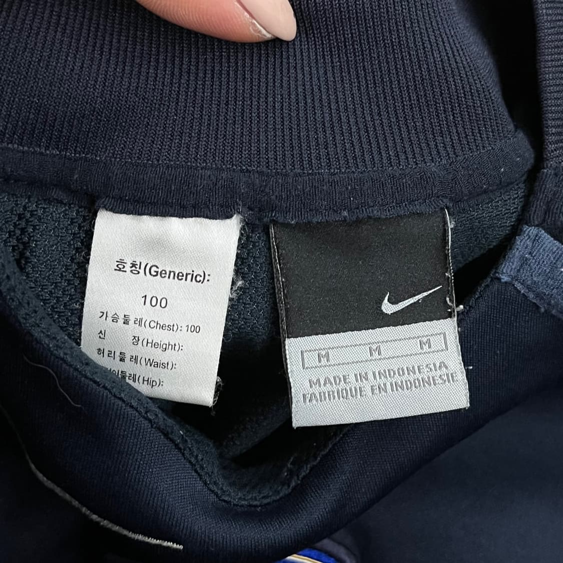 [정품/M] 나이키 04s 국대 써멀탑 네이비 b10 상품이미지5