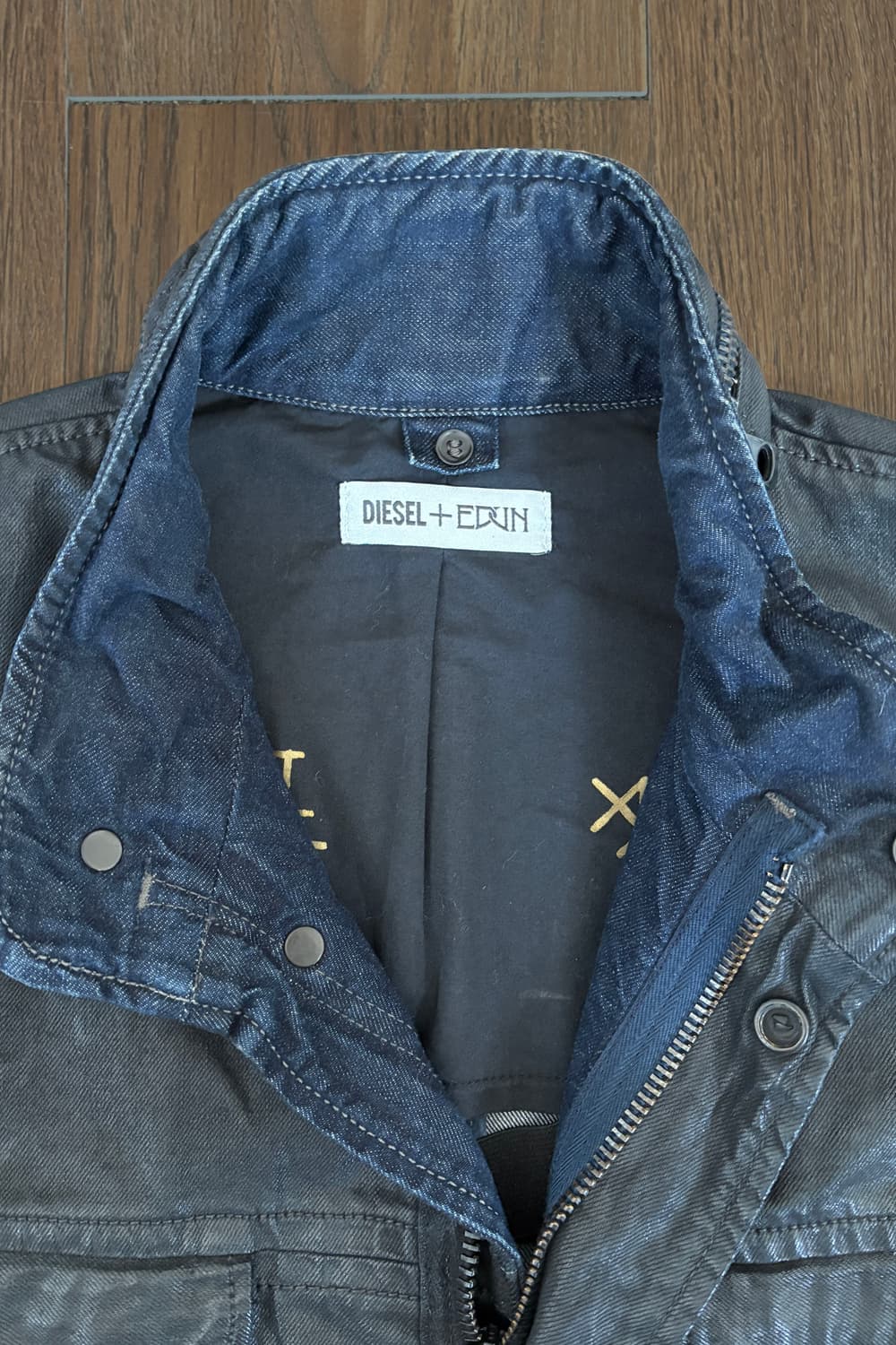 Diesel X Edwin Coated Jean Jacket 상품이미지6