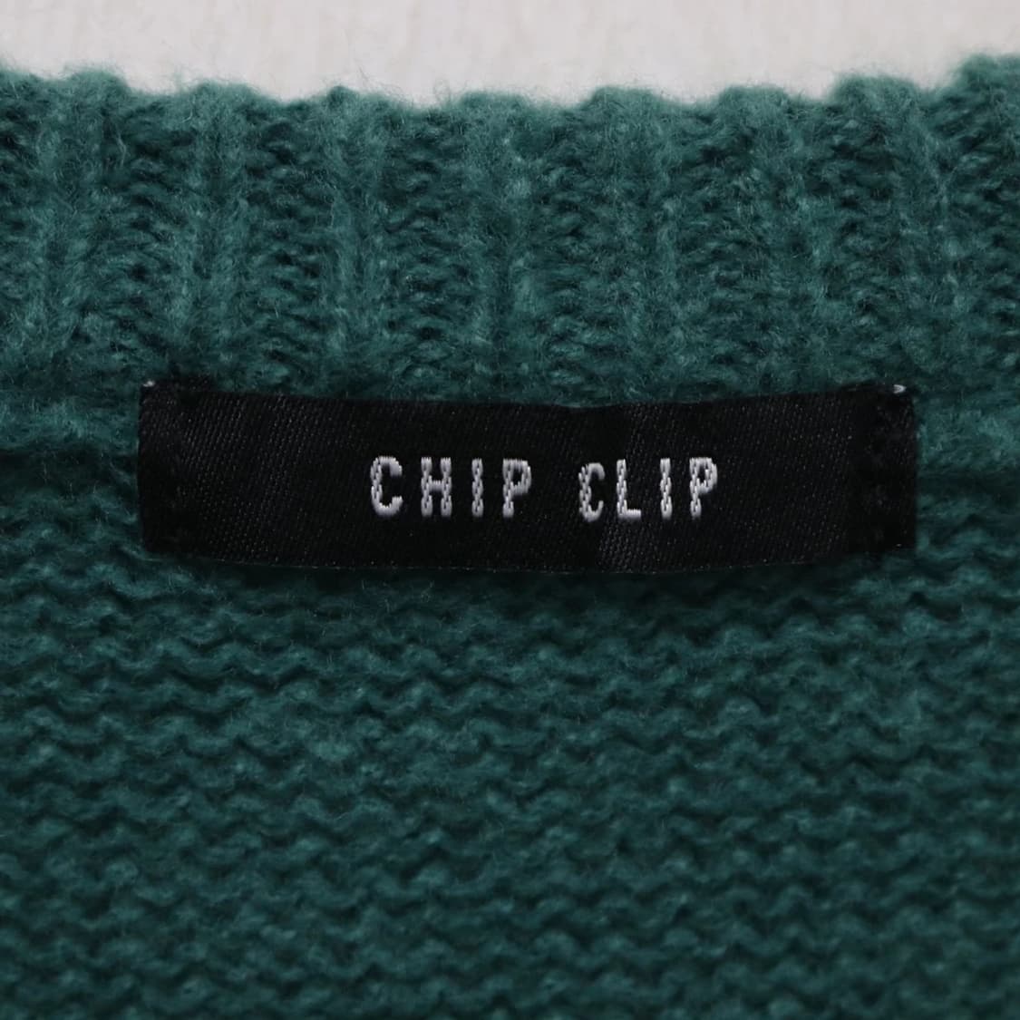 CHIP CLIP 부클 그린 가디건 61208 상품이미지8