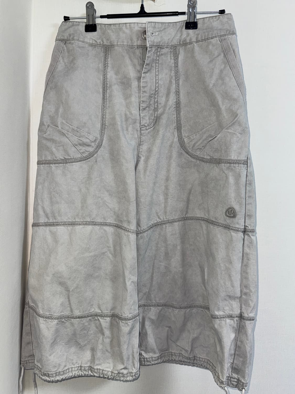 코이세이오 지그재그 팬츠 아이스 베이지 상품이미지2