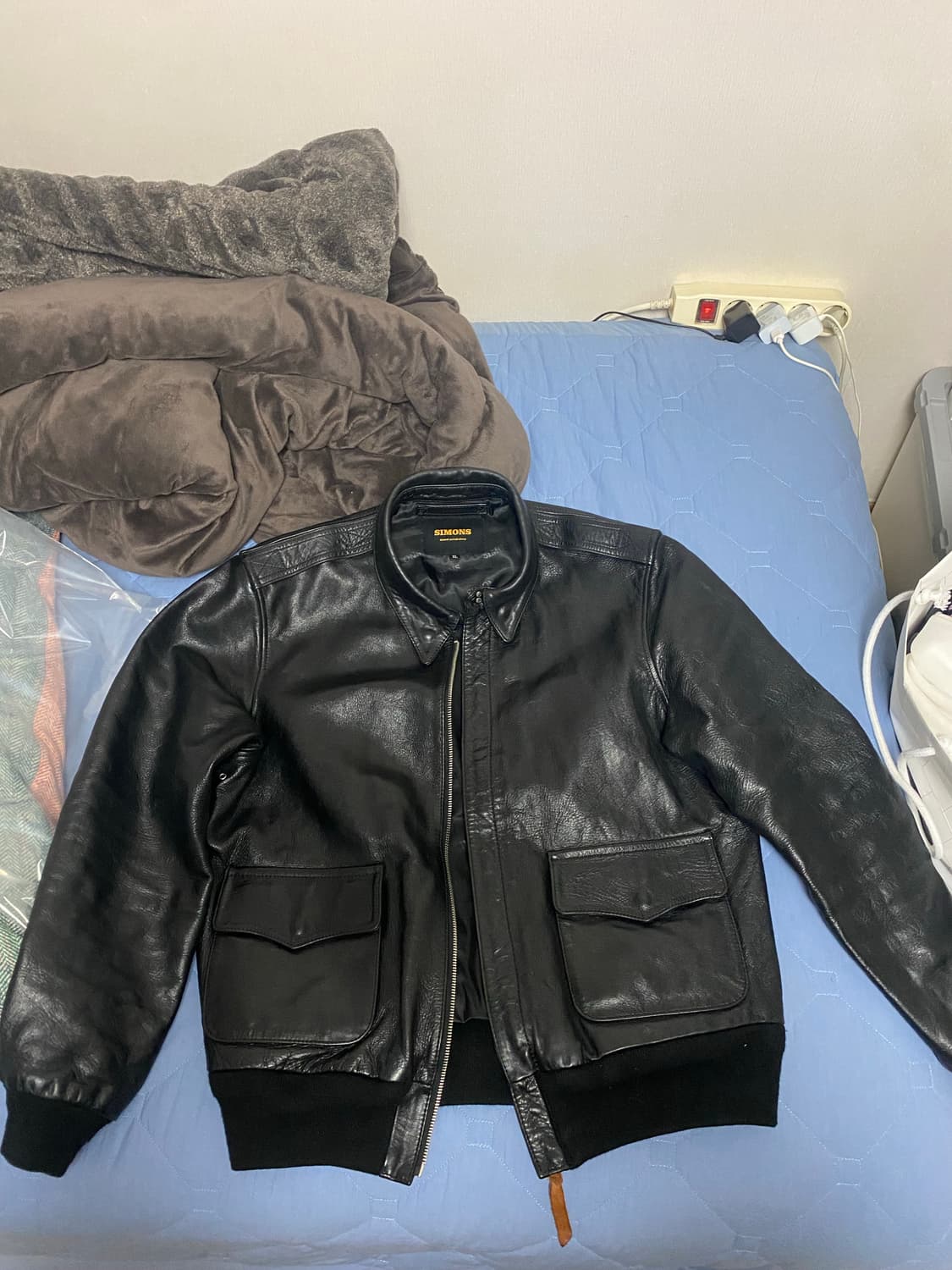 리얼시몬스 홀스하이드 A2 자켓 XL 상품이미지1