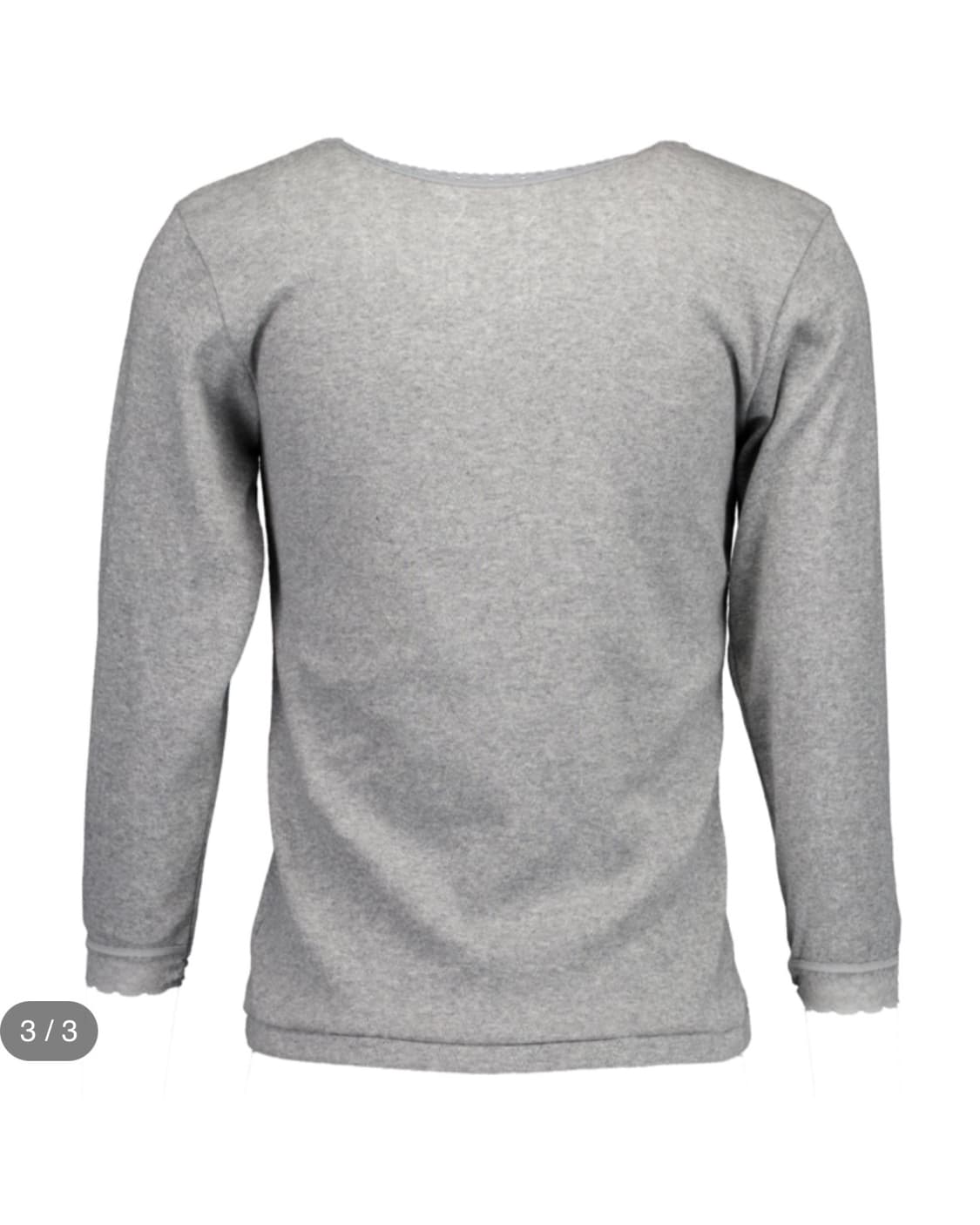 BUDDY LACE TOP GRAY 상품이미지3