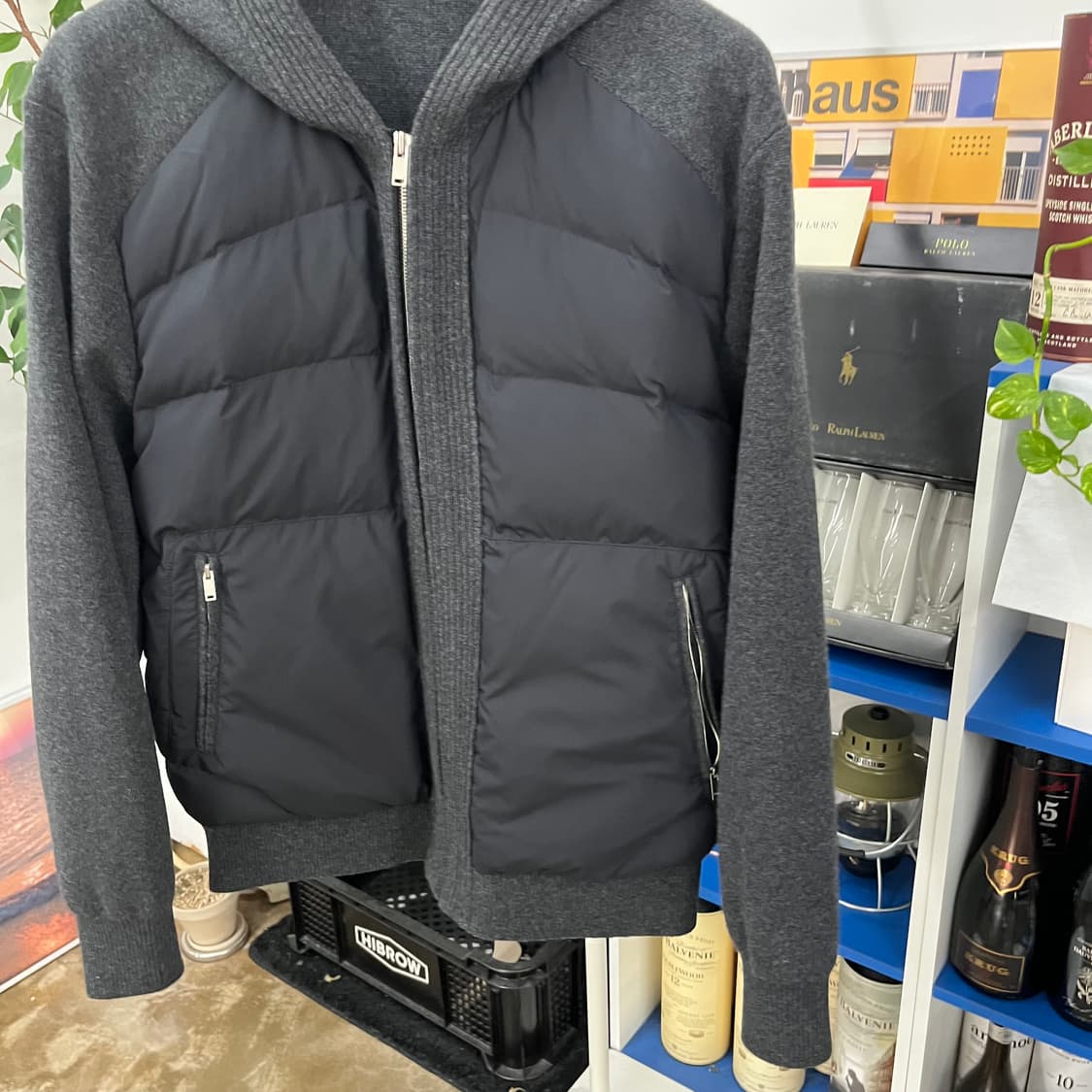 타임옴므 2025 니트 패딩점퍼 XL 상품이미지3