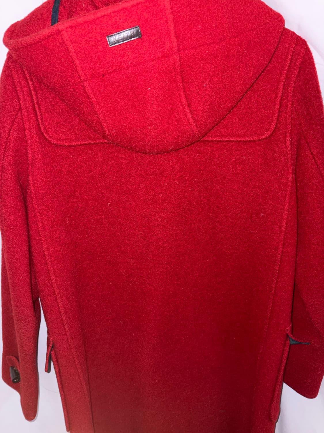 KEITH LONDON 키이스 롱코트 런던 떡볶이코트 떡코 레드 빈티지 상품이미지4