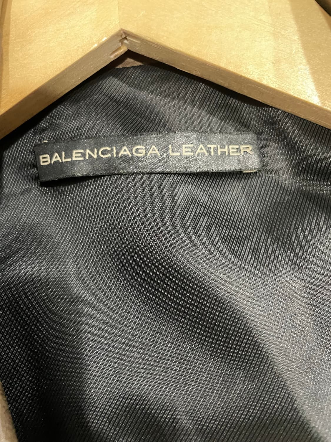 발렌시아가 양가죽 라이더 자켓 브라운 36 상품이미지3