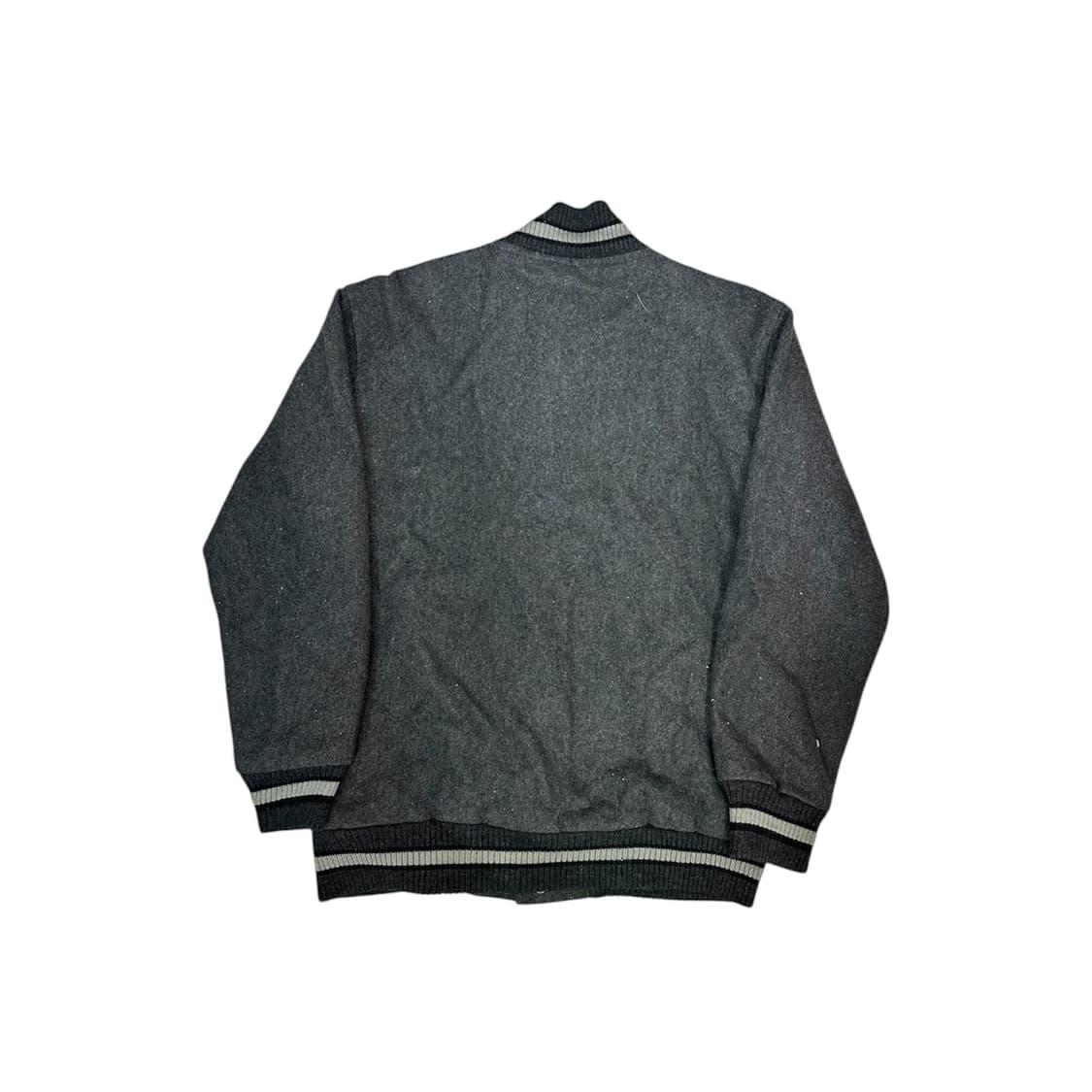 일본 빈티지 차콜 모직 자수 바시티 오버핏 스타디움 자켓  상품이미지6