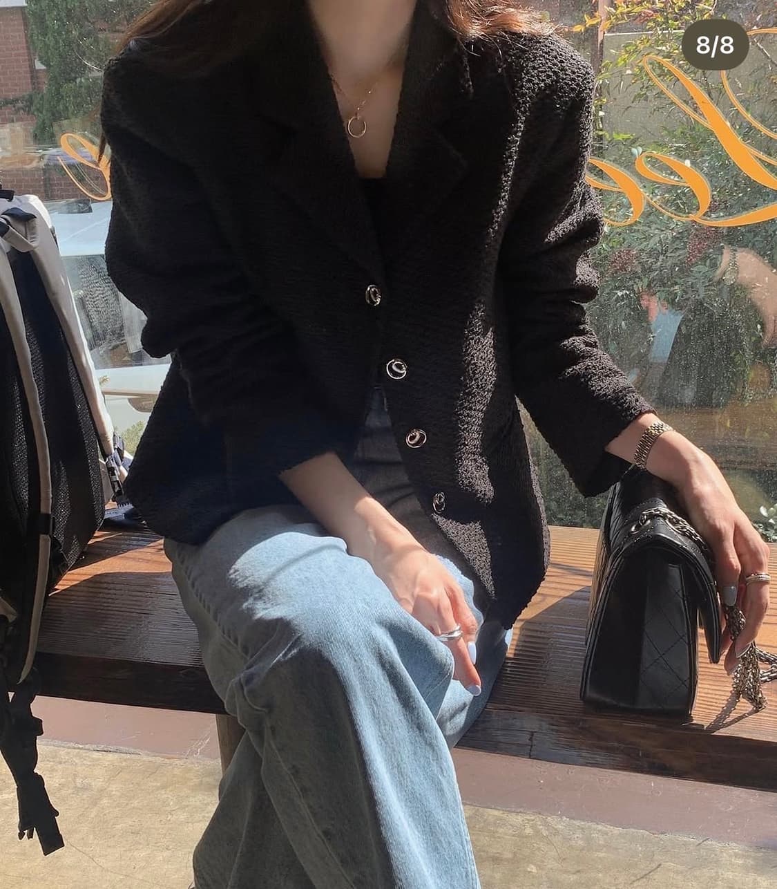 메리어라운드 트위드자켓 mmoer 상품이미지1