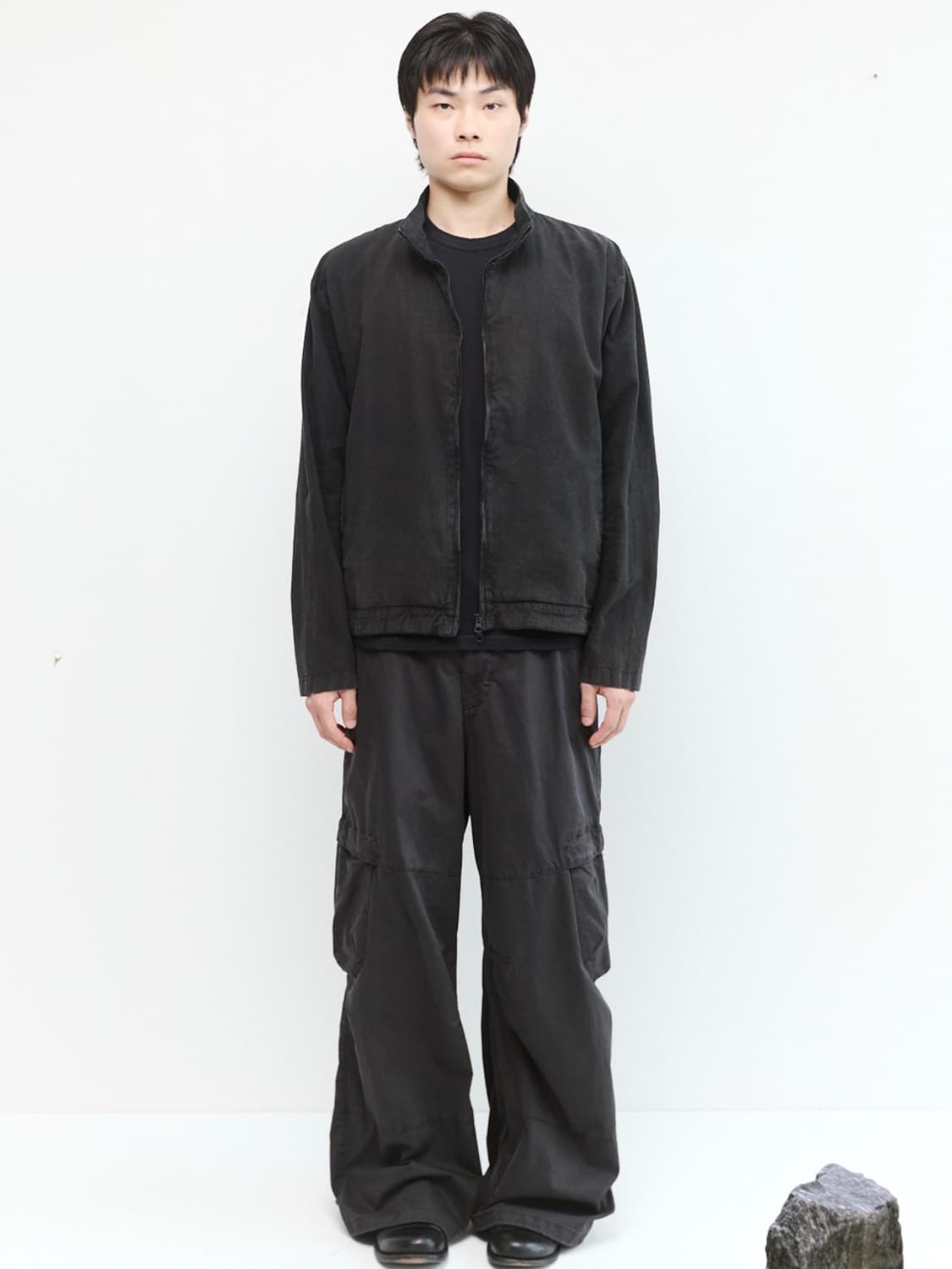 [2] 해칭룸 트랙자켓 블랙 상품이미지2