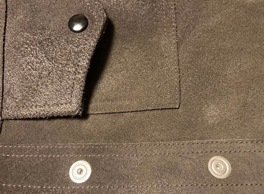 마르지엘라 프레스 스터드 가죽자켓 상품이미지4