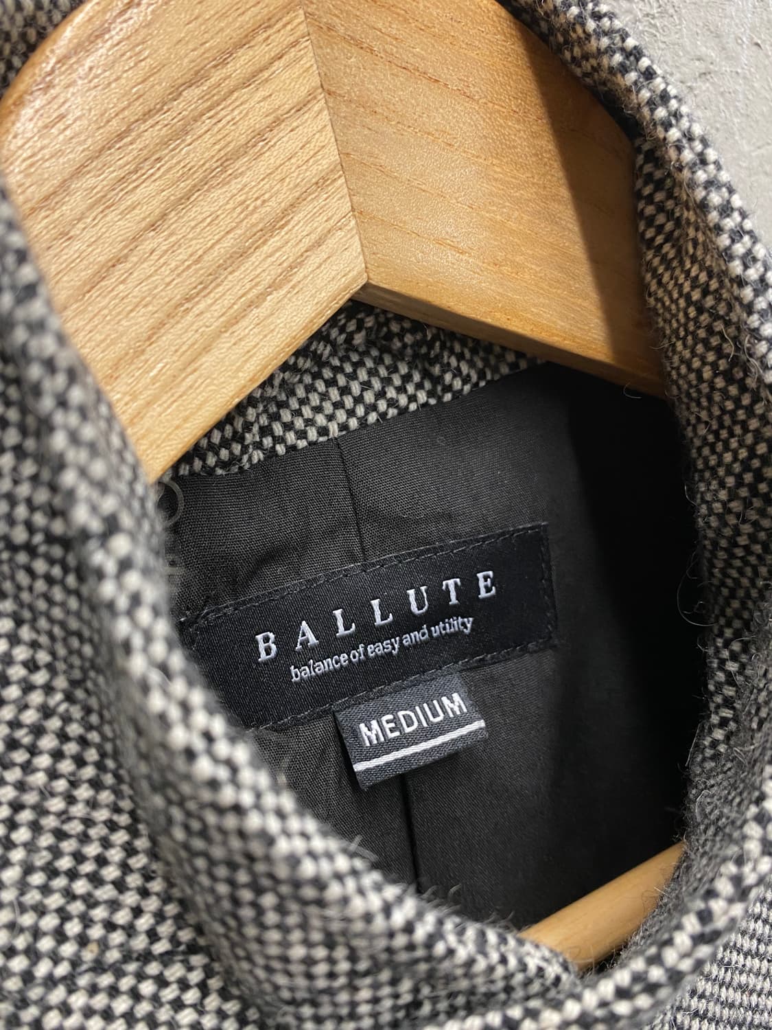 [M] BALLUTE 발루트 5포켓 클래식 울 자켓 상품이미지6