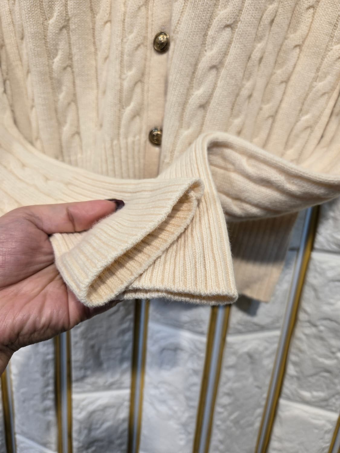 헤리토리 모100% 가디건  상품이미지4