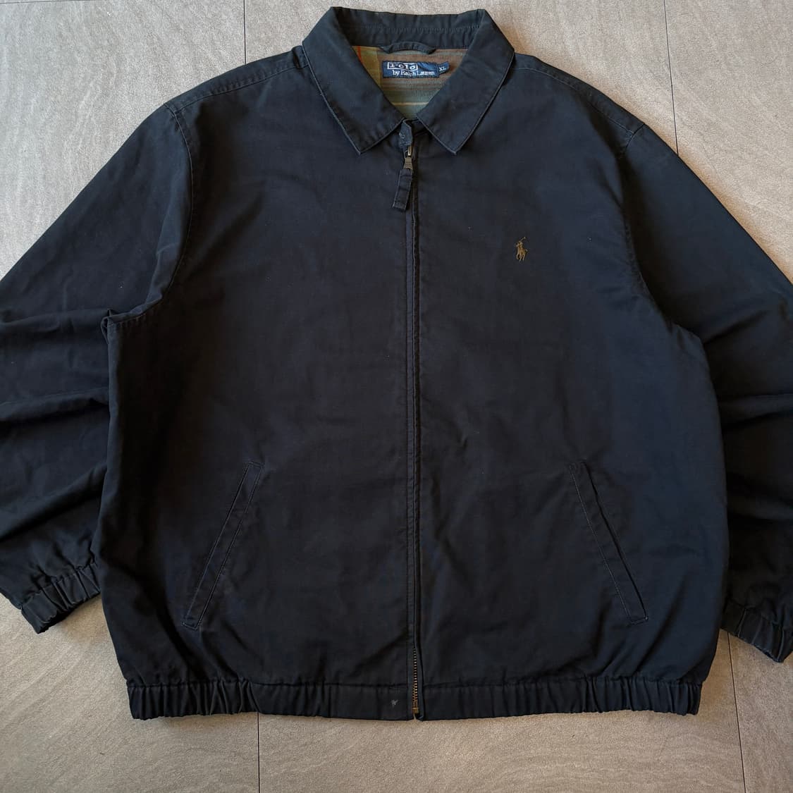 폴로 정품 네이비 스윙톱 자켓 상품이미지4