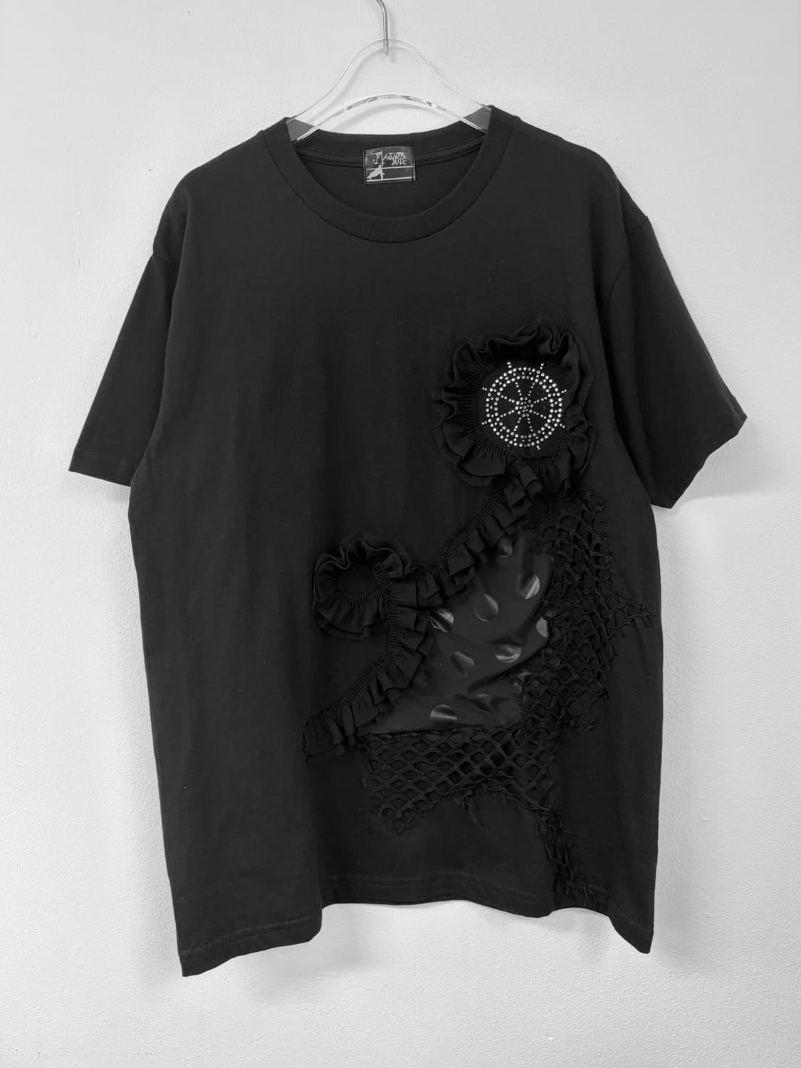 Dot lace T-shirt 상품이미지1
