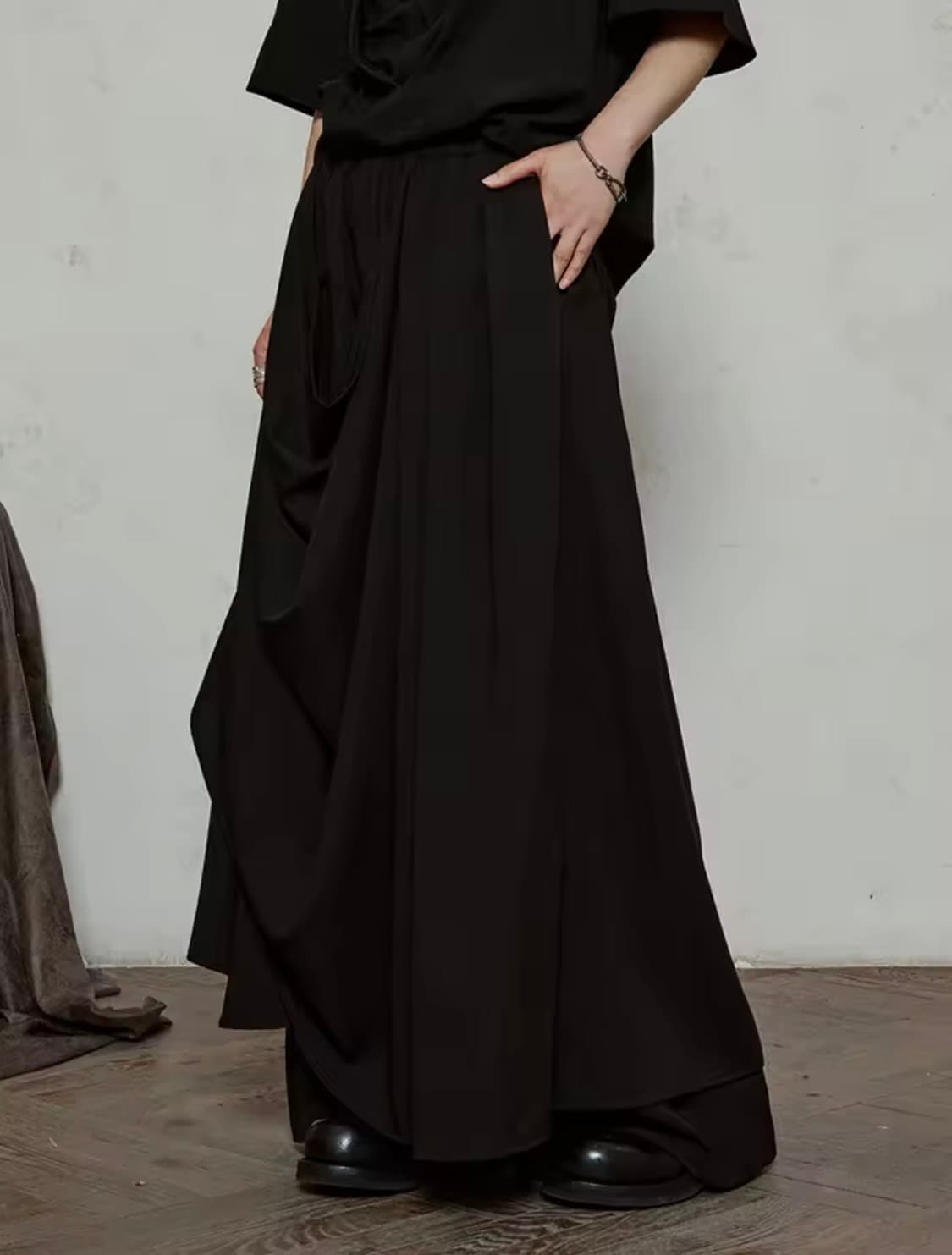 Avantgarde skirt pants 아방가르드 스커트 레이어드 팬츠 상품이미지1