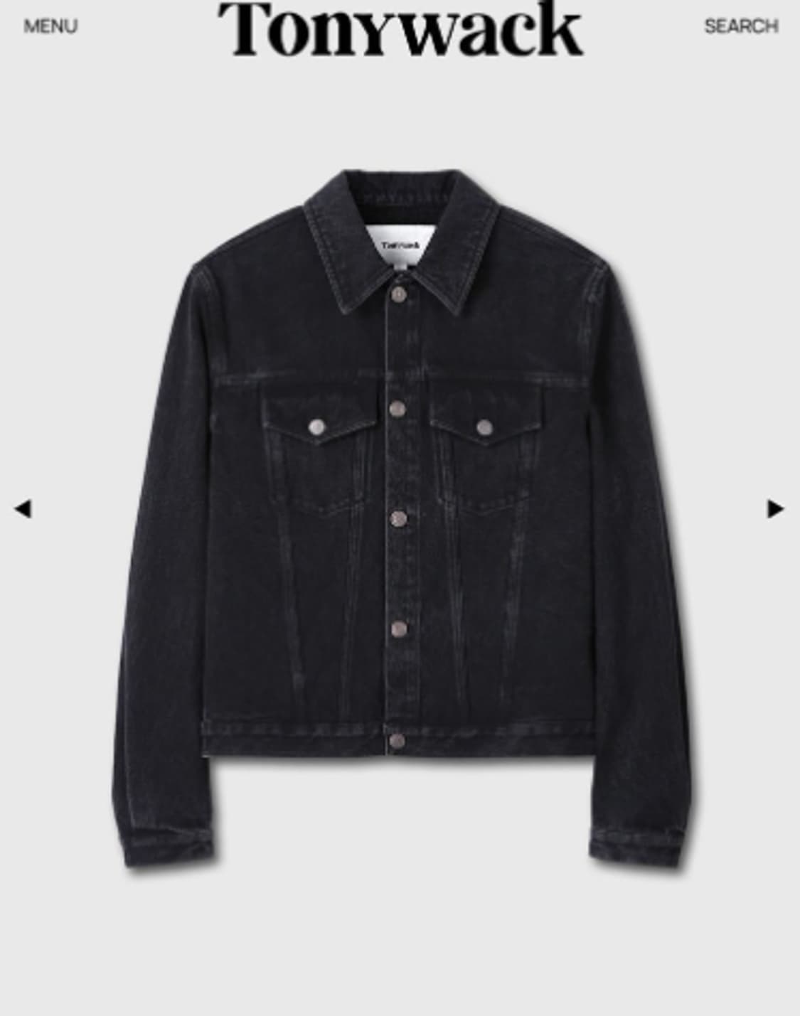 토니웩 24fw 트러커 팝니다 (L사이즈) 상품이미지1