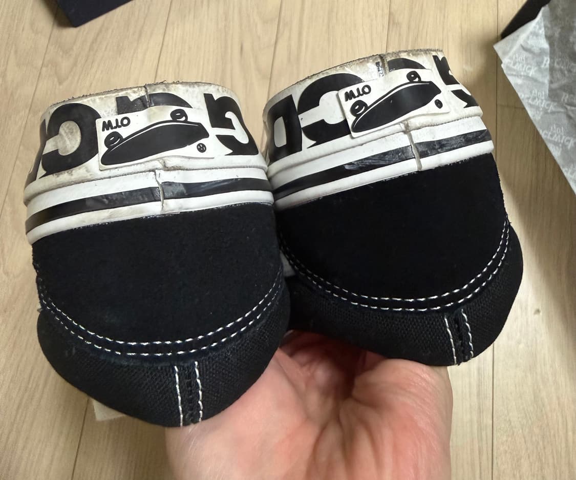 반스(VANS)X꼼데가르송(CDG) 올드스쿨 블랙 265 상품이미지4