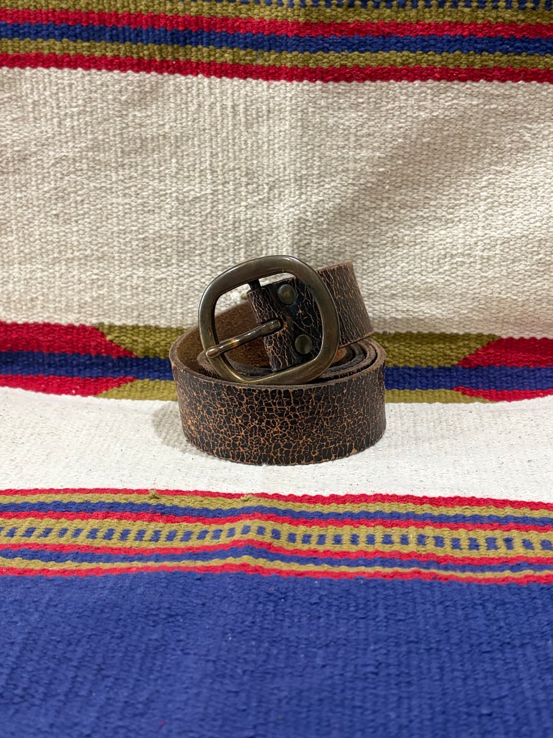 브라스 오발 개리슨 웨스턴 벨트 상품이미지1