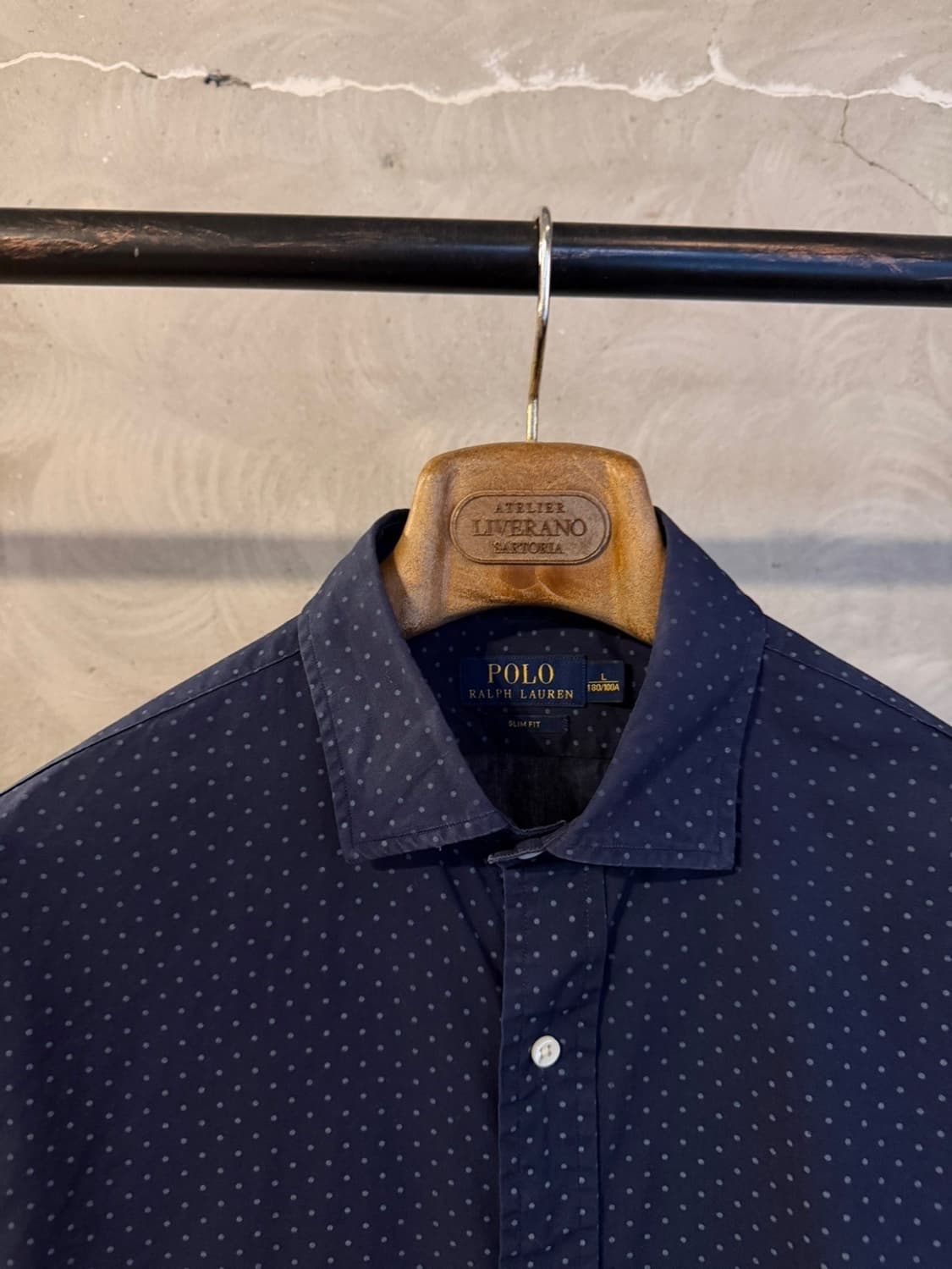 폴로 랄프로렌 도트 셔츠 100 상품이미지6