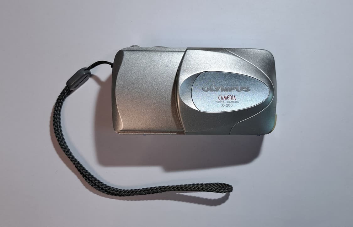 올림푸스 카메디아 x200 메탈릭 블루 디카 상품이미지2
