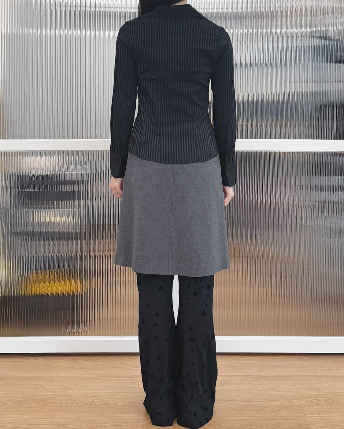 UNITED ARROWS TOKYO wool midi skirts 상품이미지7