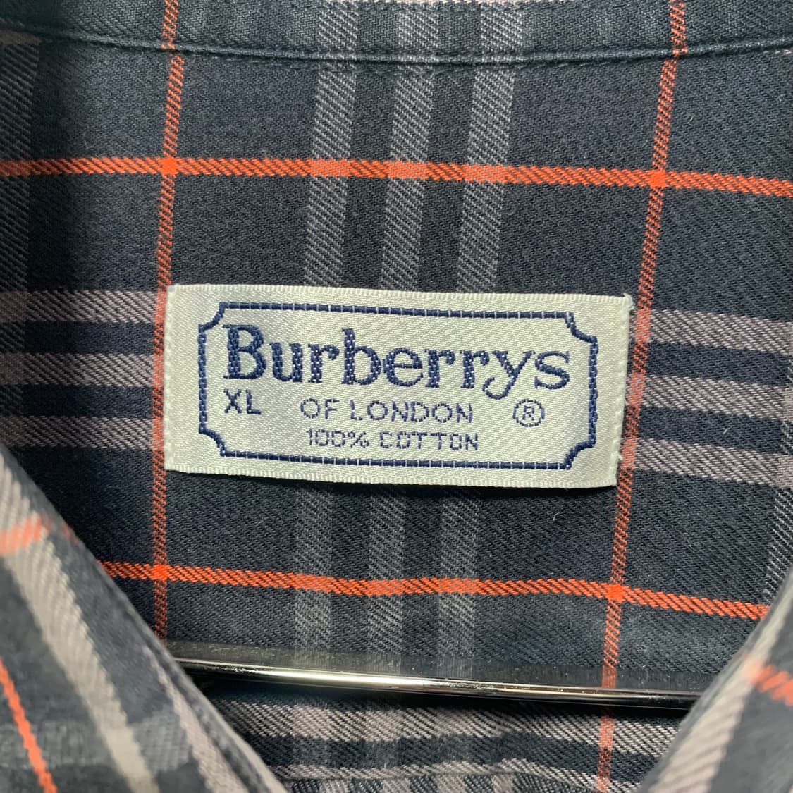 버버리 블랙 체크 셔츠 상품이미지3