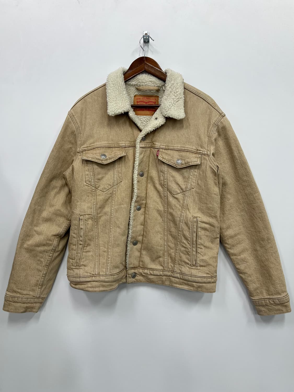 LEYI STRAUSS & CO 베이지 코트 상품이미지1