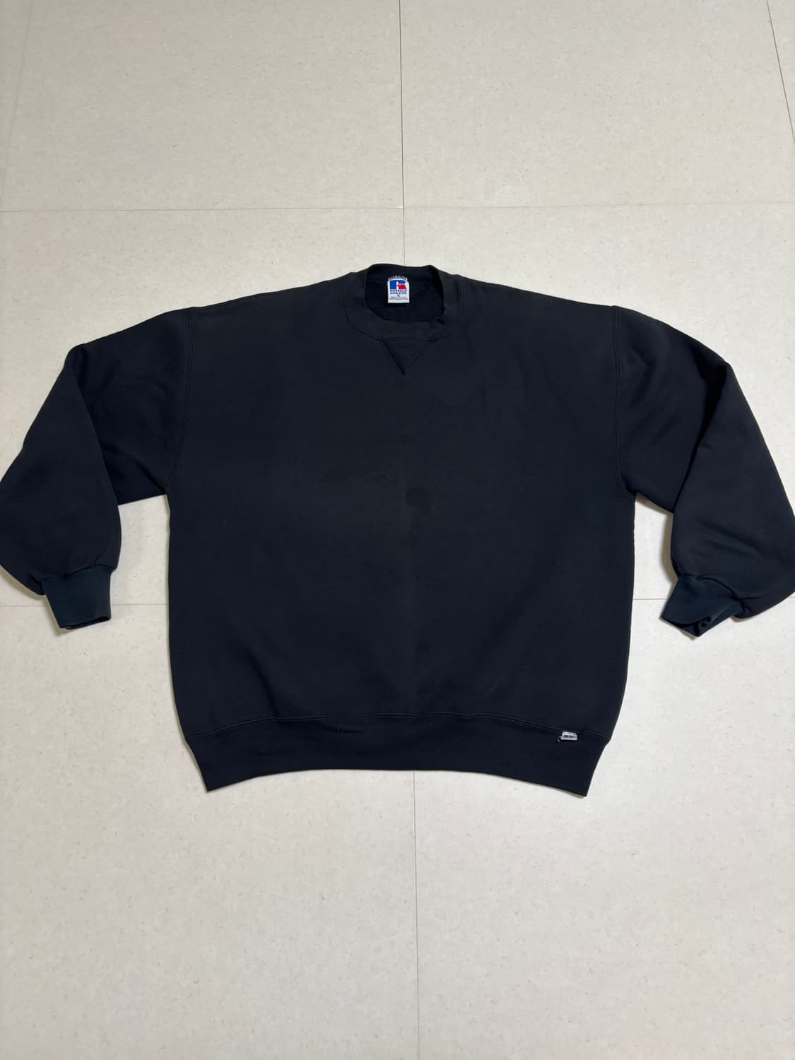 Usa 90s 러셀 애슬레틱 스웻셔츠 블랙 XL 상품이미지1
