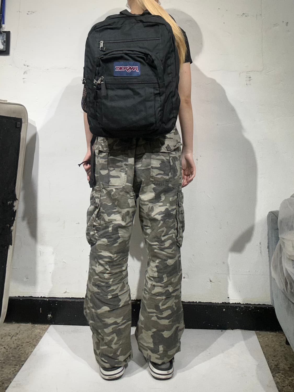 잔스포츠 블랙 백팩 가방 상품이미지3