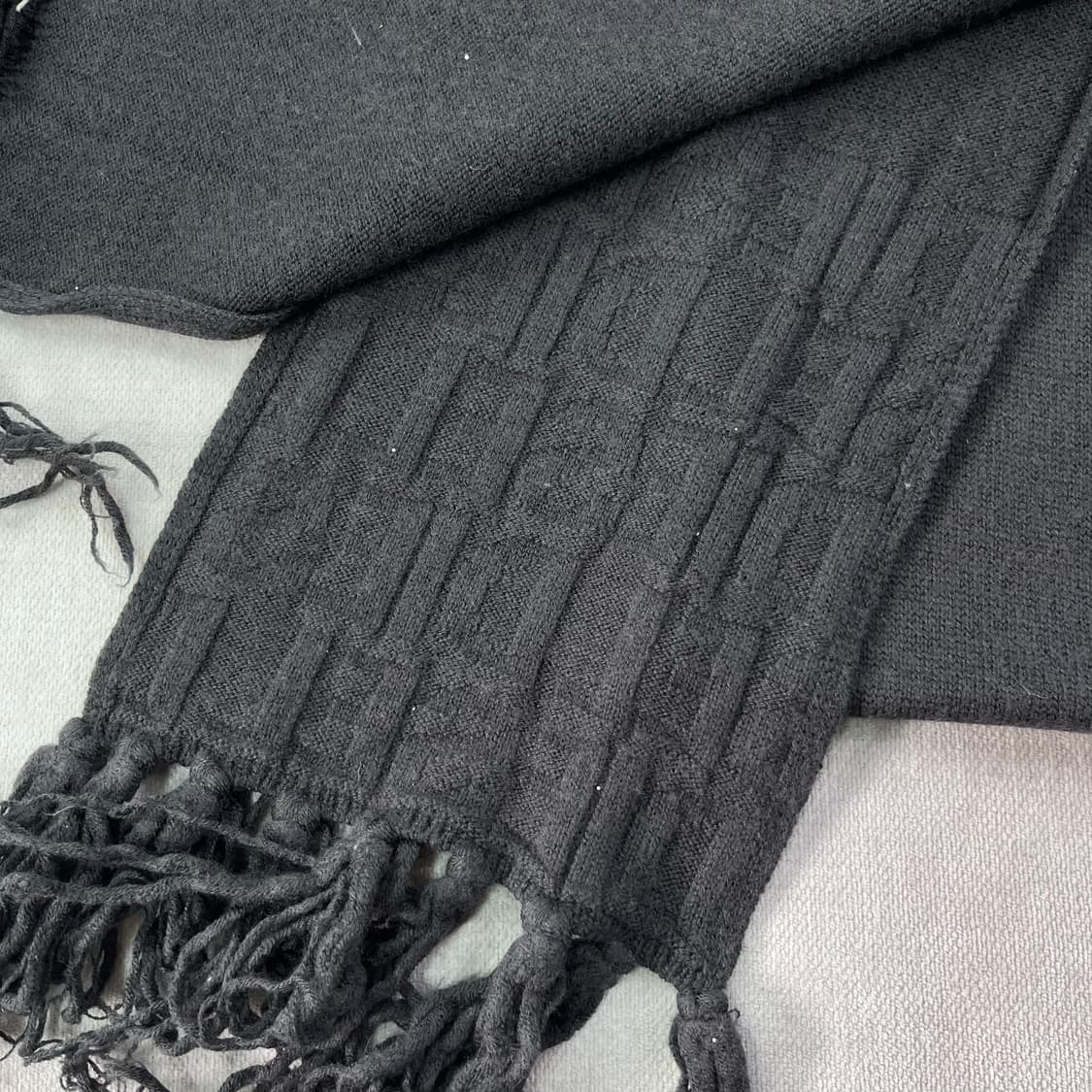 디젤 울 니트 머플러 상품이미지3