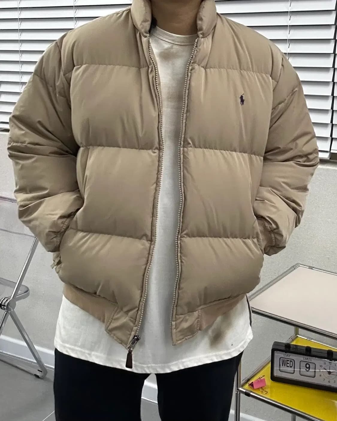 90s 폴로 숏패딩/ 폴로 푸퍼 패딩 XL 상품이미지6