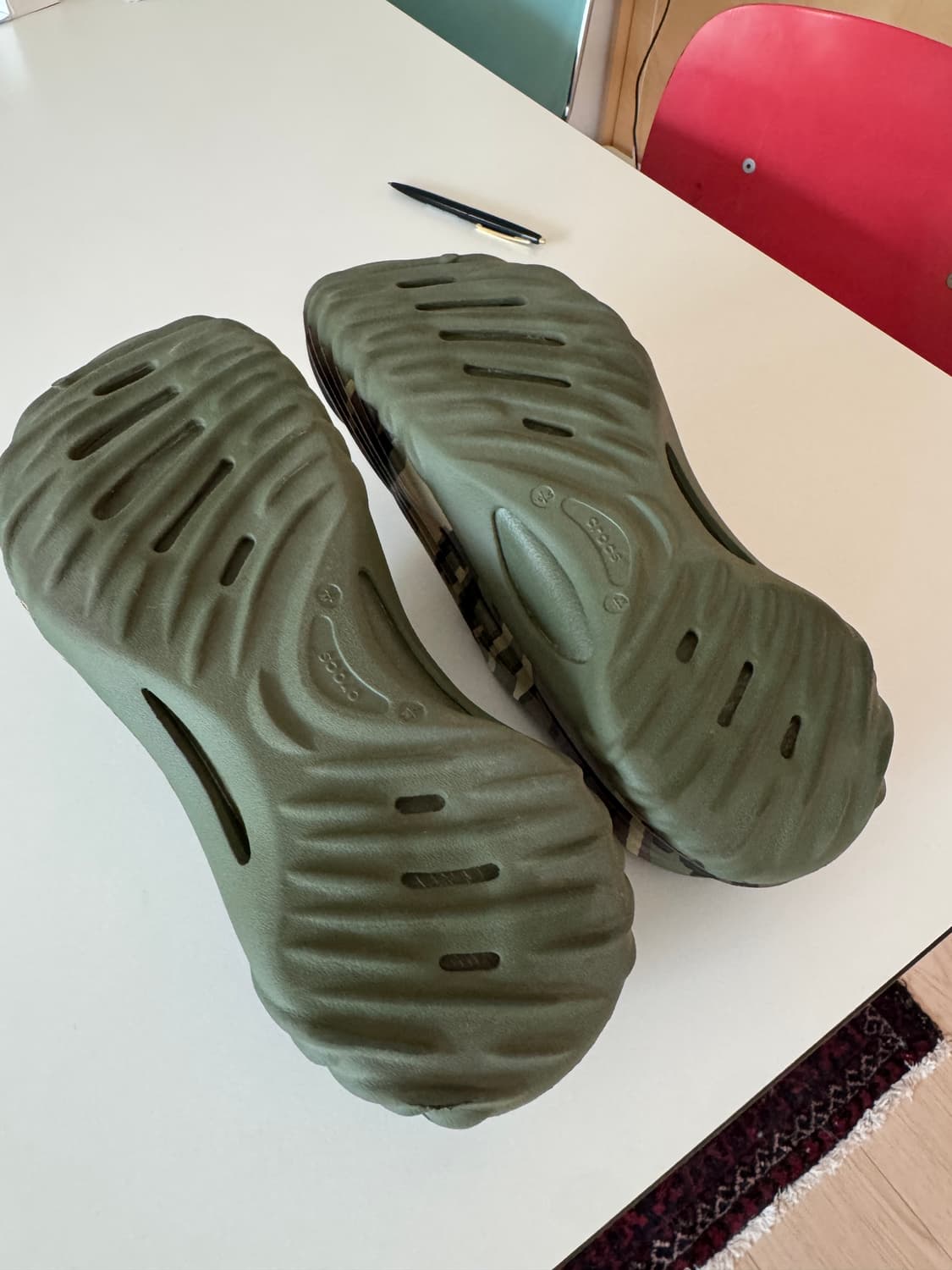 [270] 크록스 에코 카모 웨이브 212044-3TC 클로그 밀리터리  상품이미지5