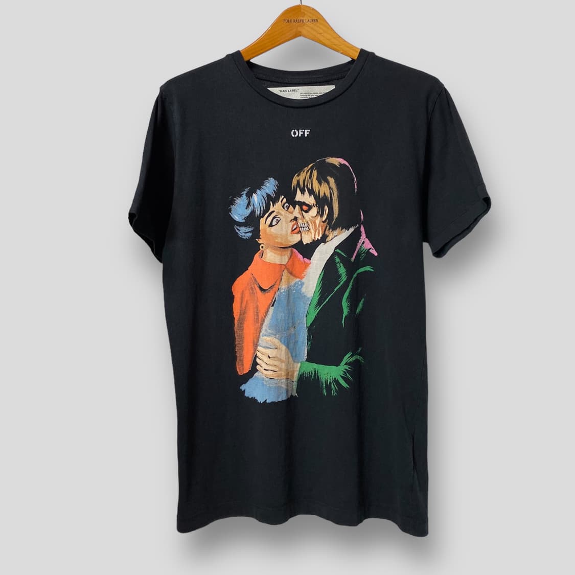 (M)오프화이트 키스 반팔티셔츠 상품이미지1