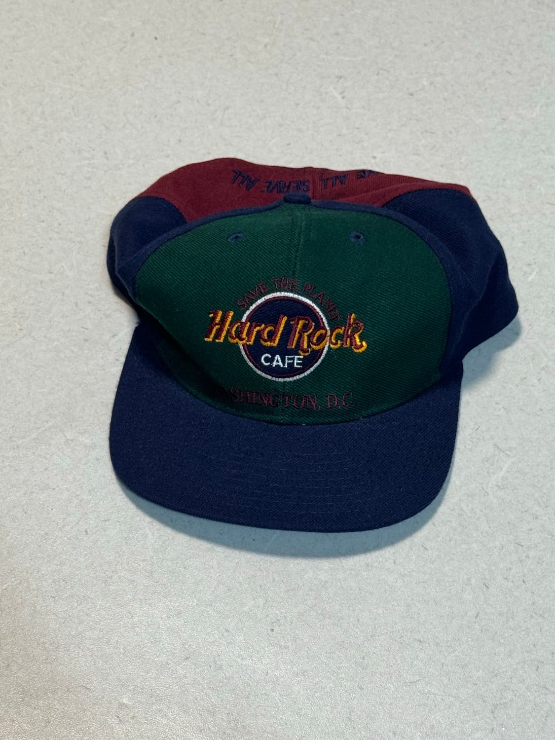 하드락카페 빈티지 자수 로고 볼캡 모자 트러커 캡 상품이미지2