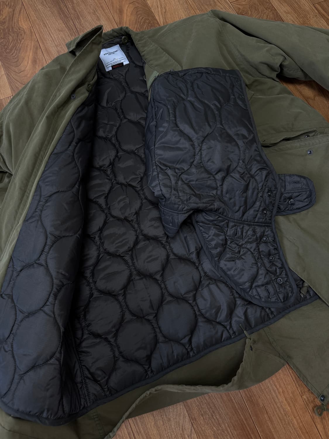 에스피오나지  M-65 Parka Olive 상품이미지5