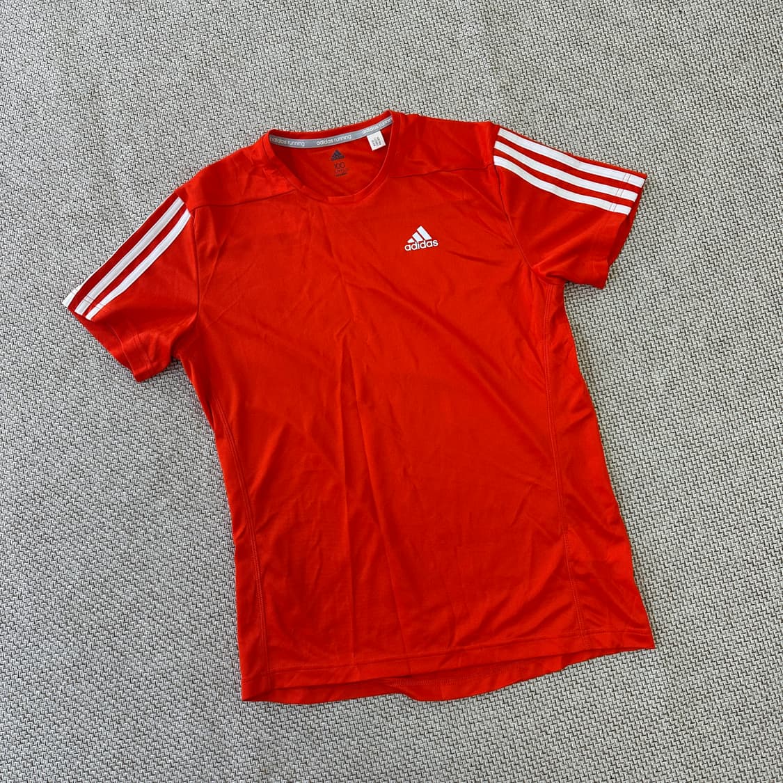 100 아디다스 러닝 기능성 티셔츠 0409D 상품이미지1