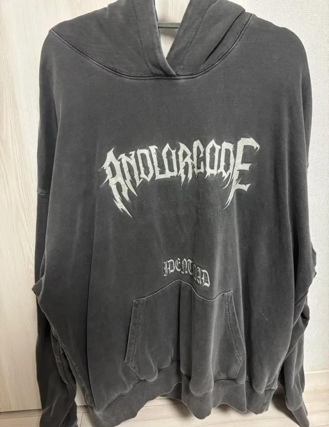 어널러코드 후드티 상품이미지1